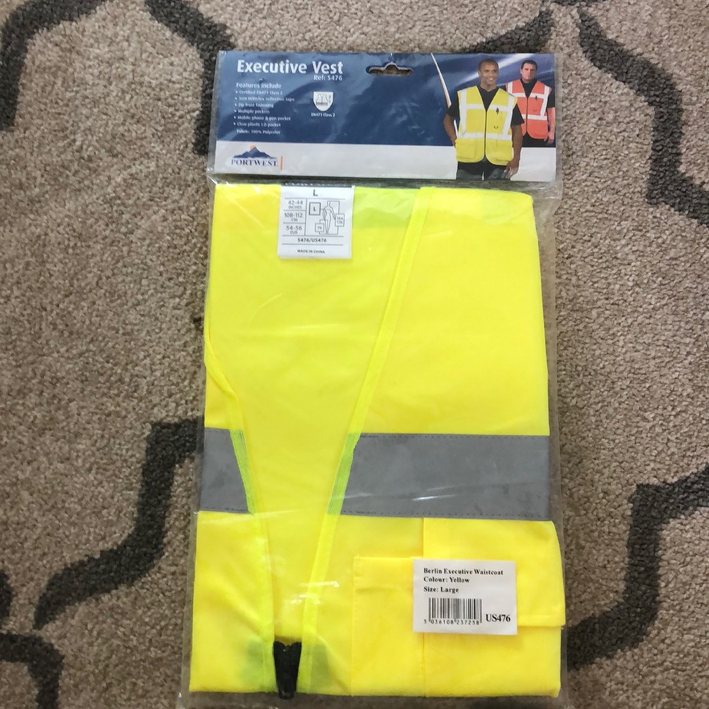 Safety Vest Size Large